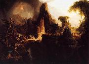 Thomas Cole Expulsion from Garden of Eden oil painting artist